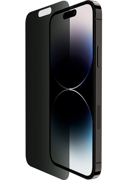 Screenforce Temperedglass iPhone 15 Pro Için Privacy Ekran Koruyucu