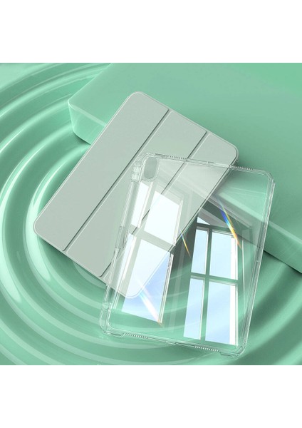 Apple iPad Pro 13 2024 Manyetik Standlı Darbeye Dayanıklı Shockproof Kalemlikli Kızaklı Hybrid Kılıf A2925 A2926 indirimleri