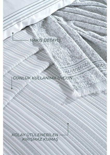 Harmony Modern Çeyiz Paketi (10 Parça) Yeşil modelleri