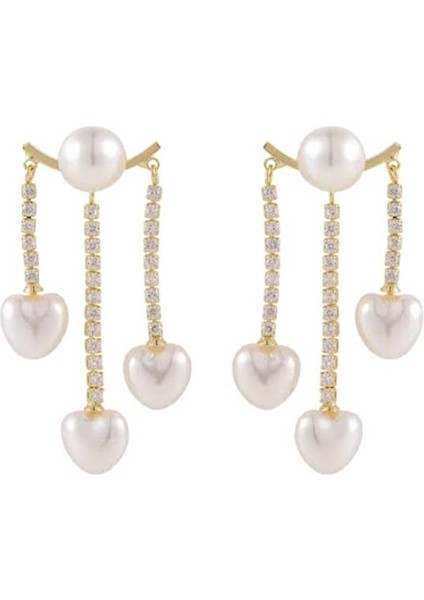 Romantik Kalp Inci Hayalet Küpe indirimleri