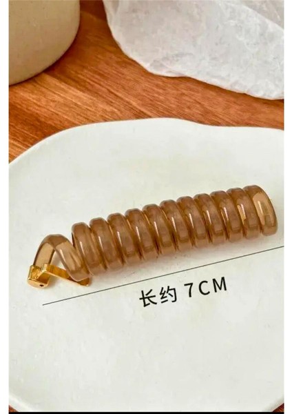 At Kuyruğu Elastik Kauçuk Saç Tokası