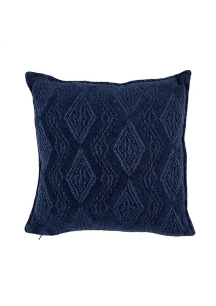Şönil Laci 45*45 cm Kare Kırlent Kılıfı