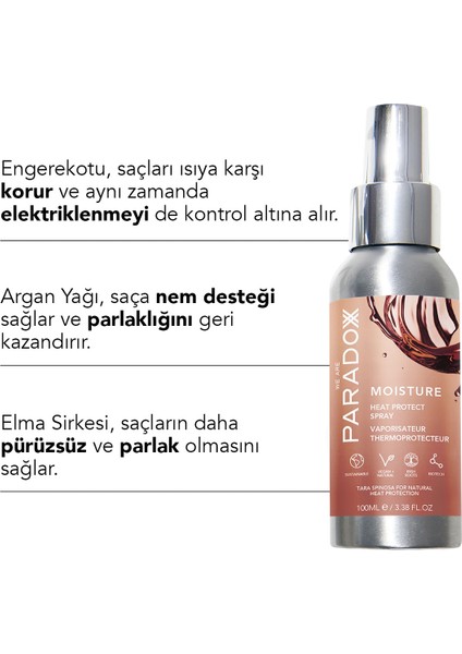 Mouisture Heat Protect Spray - Yüksek Isıya Karşı Koruyucu Sprey