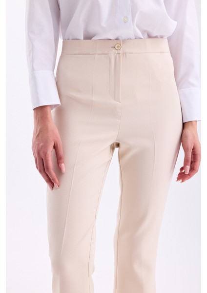 Yüksek Bel Ispanyol Paça Kadın Pantolon indirimleri