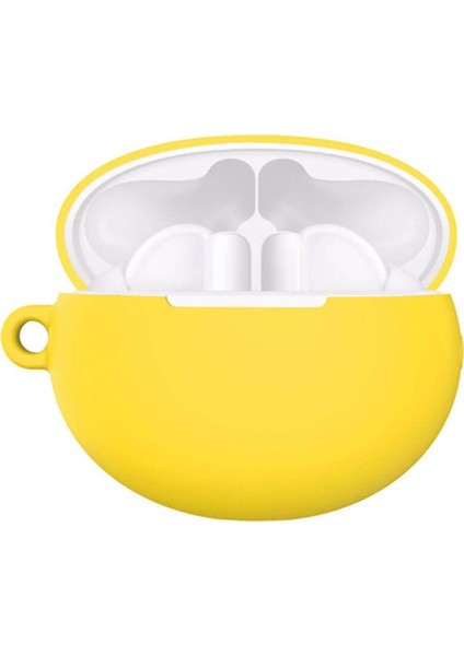 - Huawei Freebuds 4i Uyumlu Silikon Kılıf - Kopçalı Freebuds 4i Kulaklık Kılıfı