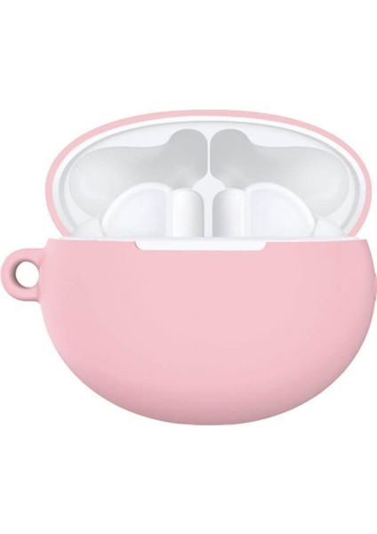 - Huawei Freebuds 4i Uyumlu Silikon Kılıf - Kopçalı Freebuds 4i Kulaklık Kılıfı