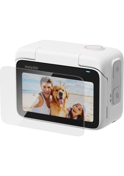 Cda Store INSTA360 Go 3 Uyumlu 2 Adet Şeffaf Ekran Koruyucu Nano Jelatin