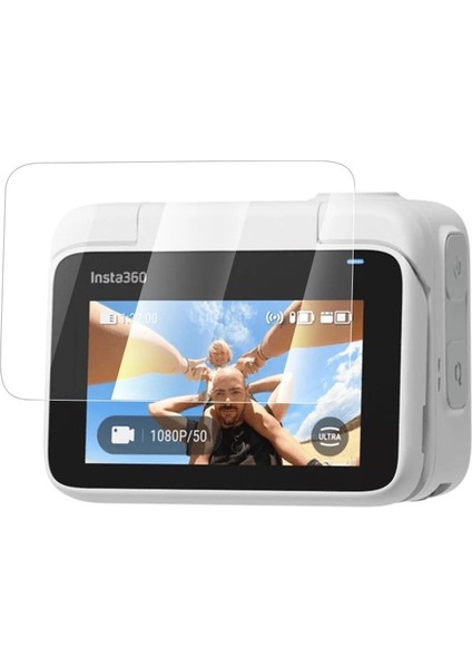 Cda Store INSTA360 Go 3 Uyumlu 2 Adet Şeffaf Ekran Koruyucu Nano Jelatin