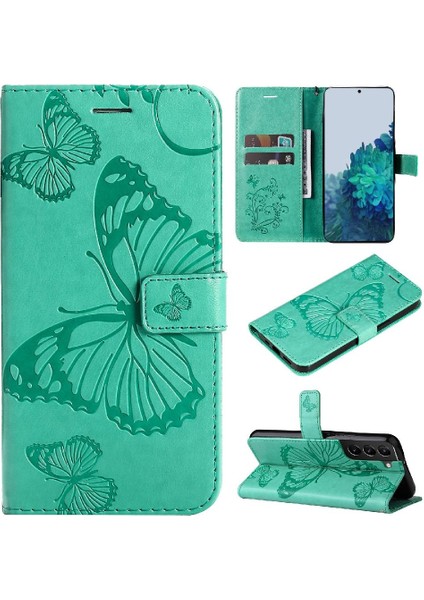 Samsung Galaxy S22 Artı Pu Deri Flip Kickstand Darbeye ile (Yurt Dışından) fırsatları