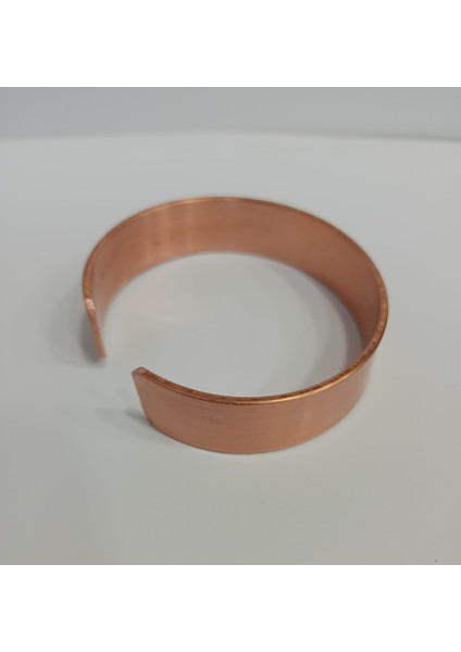 Hiçlik Sembol Bakır Bileklik 15MM LZRB0007-4