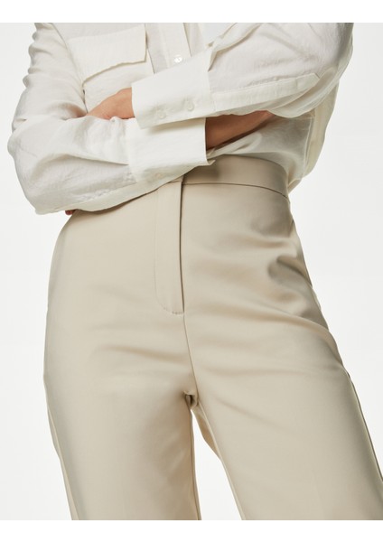Slim Fit Yüksek Bel Pantolon modelleri