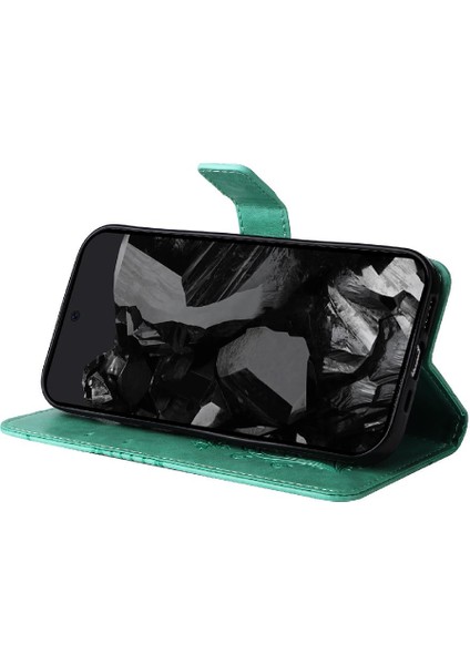 Google Piksel 9 Pro 5g Flip Kickstand Darbeye Kapak Kart ile (Yurt Dışından)