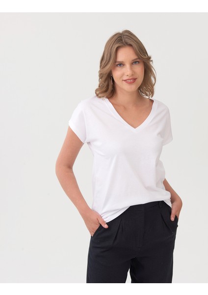 Relaxed Fit Kısa Kollu T-Shirt