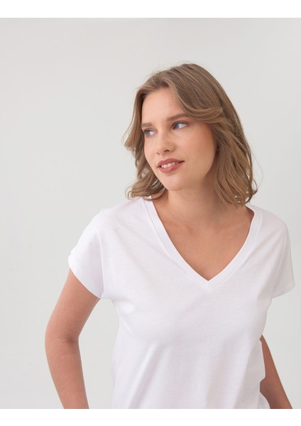 Relaxed Fit Kısa Kollu T-Shirt