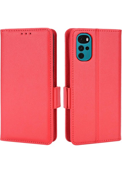 Motorola Moto G22 4g Manyetik Pu Deri Kart Yuvaları Tutucu Yan (Yurt Dışından) modelleri