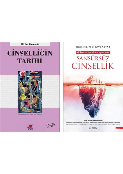 Cinselliğin Tarihi - Bilimsel Veriler İşığında Sansürsüz Cinsellik 2'li Set