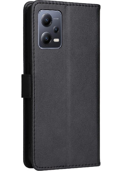 Xiaomi Poco X5 5g Için Flip Case Yüksek Kalite Deri Klasik Düz Renk (Yurt Dışından) fırsatları