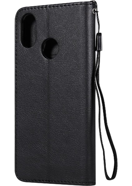 Kart Yuvası ile Xiaomi 8 Için Flip Case Yüksek Kalite Deri Klasik Katı (Yurt Dışından) fırsatları