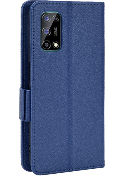 Realme 7 5g Pu Deri Kart Yuvaları Için Kılıf Tutucu Yan Toka Manyetik (Yurt Dışından) fırsatları