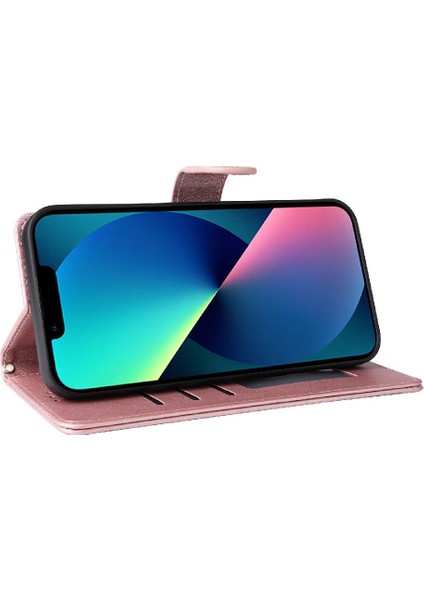 Iphone 13 Için Flip Case Cüzdan Deri Kılıf Darbeye Basit Iş (Yurt Dışından) indirimleri