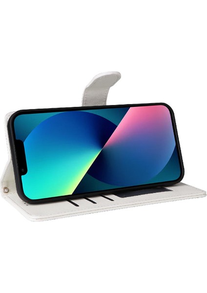 Iphone 13 Için Flip Case Cüzdan Deri Kılıf Darbeye Basit Iş (Yurt Dışından) fırsatları