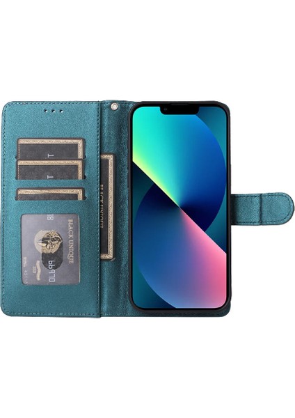 Iphone 13 Için Flip Case Cüzdan Deri Kılıf Darbeye Basit Iş (Yurt Dışından) indirimleri