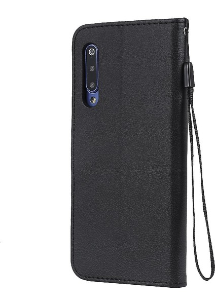 Xiaomi 9 Için Flip Case Klasik Düz Renk Iş Cüzdan Telefon Kılıfı Yüksek (Yurt Dışından) fırsatları