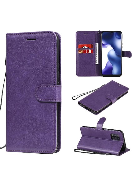 Xiaomi 10 Lite Için Flip Case Yüksek Kaliteli Deri Iş Cüzdan Telefon (Yurt Dışından)