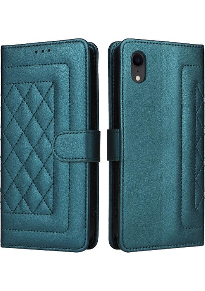 Iphone Xr Için Flip Case Deri Kılıf Kapak Darbeye Cüzdan Basit (Yurt Dışından)