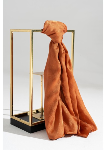 Kadın Tesettür Pamuk Karışımlı Jakarlı Şal