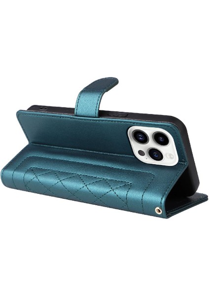 Iphone 14 Için Flip Case Pro Cüzdan Darbeye Basit Iş Kapak Çevirin (Yurt Dışından)