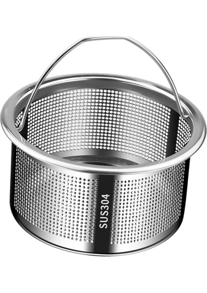 Mutfak Lavabo Süzgeci Ev Lavabo Için Kolayca Temizlenen Gıda Süzgeci 304 Çelik 4.7 cm (Yurt Dışından)