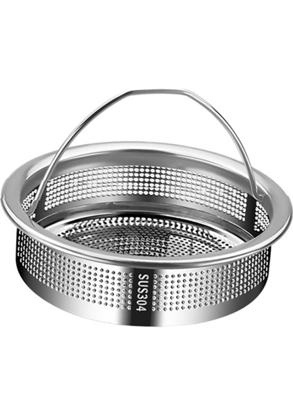 Mutfak Lavabo Süzgeci Ev Lavabo Için Kolayca Temizlenen Gıda Süzgeci 304 Çelik Yükseklik 2 cm (Yurt Dışından)
