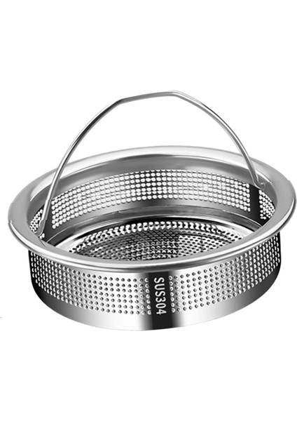 Mutfak Lavabo Süzgeci Ev Lavabo Için Kolayca Temizlenen Gıda Süzgeci 304 Çelik Yükseklik 2 cm (Yurt Dışından)