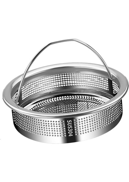 Mutfak Lavabo Süzgeci Ev Lavabo Için Kolayca Temizlenen Gıda Süzgeci 304 Çelik Yükseklik 2 cm (Yurt Dışından)