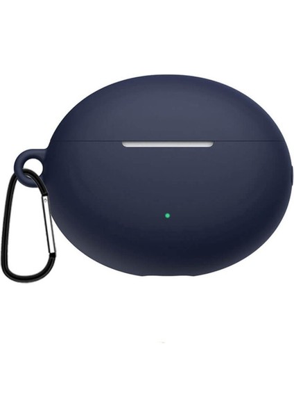 - Huawei Freebuds 4i Uyumlu Silikon Kılıf - Kopçalı Freebuds 4i Kulaklık Kılıfı
