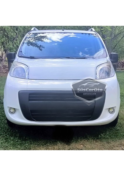 ŞüsCarOto Aksesuar Fiat Fiorino 2008-2023 Uyumlu Üniversal Mercekli Angel Sis Farı Metal Su Geçirmez 76 mm Buz Mavi Halkalı Gündüz Farı Angel Eyes 2 Adet