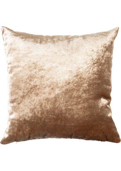 Parlak 43X43 cm Kırlent Kılıfı Vizon