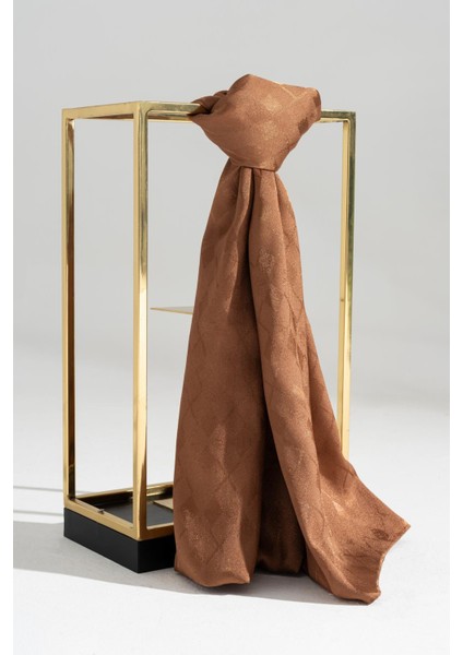 Kadın Tesettür Pamuk Karışımlı Jakarlı Şal