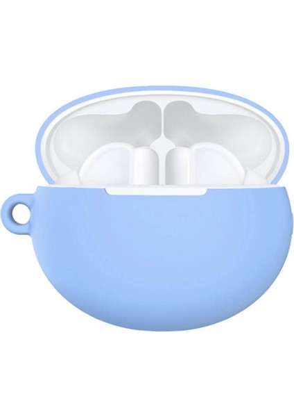 - Huawei Freebuds 4i Uyumlu Silikon Kılıf - Kopçalı Freebuds 4i Kulaklık Kılıfı