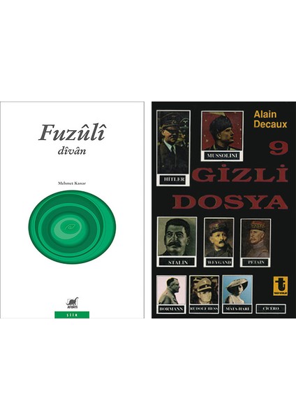 Divan - 9 Gizli Dosya 2'li Set