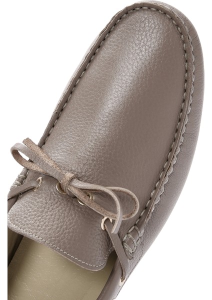 Erkek Vizon Deri Comfort Loafer 24SFD6730FT fiyatları