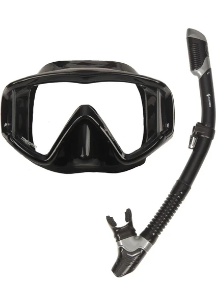 Subzero Code Maske Şnorkel Set - Siyah