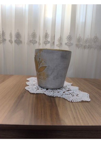 Beton Orkide Saksısı Gri modelleri