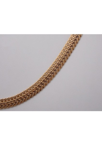 Balık Sırtı Gold Zincir Kolye modelleri