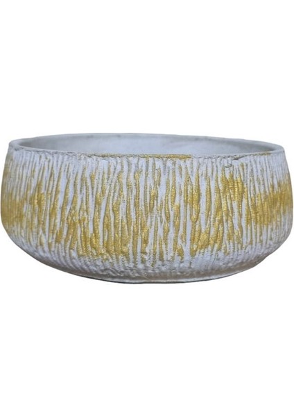 Beton Aranjman ve Bonsai Saksısı 25-30 cm Çap 001 modelleri