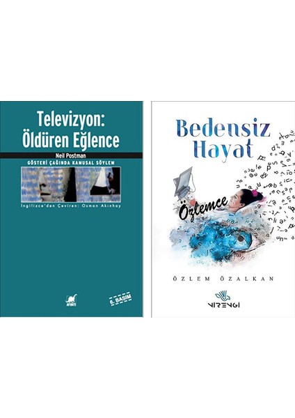 Televizyon Öldüren Eğlence - Bedensiz Hayat 2'li Set