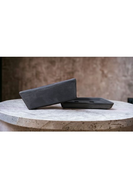 Mimi Beton Bonsai Saksısı (Alt Tabaklı) Masyaa1