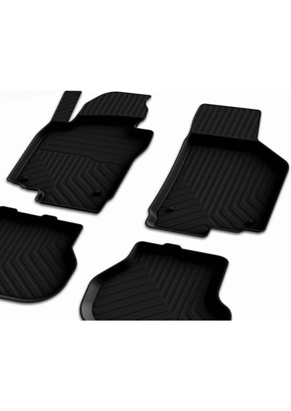 Skoda Octavia 3 Ferrous 4d Havuzlu Kauçuk Paspas 2013 2019