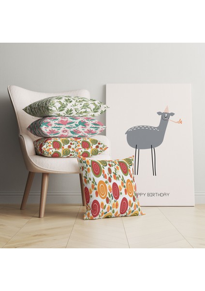 Happy Birthday Minimalist Kanvas Tablo - Bebek Odası Dekorasyon - Çocuk Odası Tablo fiyatları